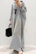 Robe longue bohème chic hiver